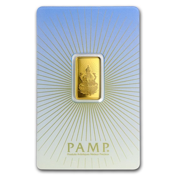 5 gram Gold Bar - PAMP Suisse Religious Series (Lakshmi) 5 gram Gold Bar - PAMP Suisse Religious Series (Lakshmi)